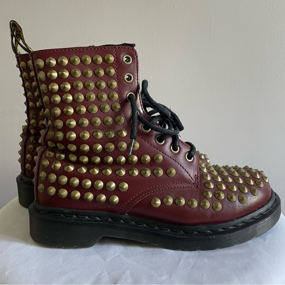 Dr. Martens Cherry Red Spikes - Picture 4 of 11